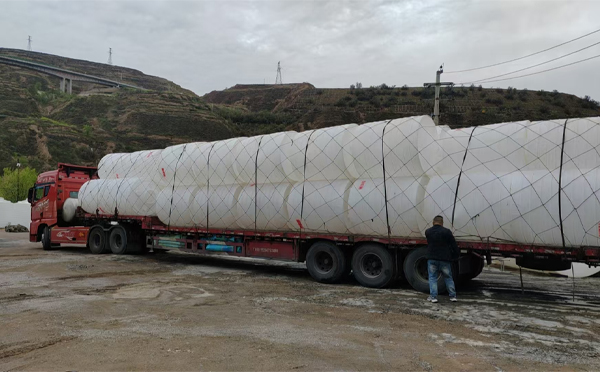 清水PE吨桶交付中