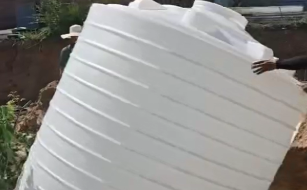 清水PE塑料大桶批量交付项目